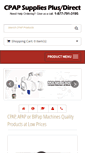 Mobile Screenshot of cpapplus.com